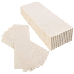 Maitys muslin strips 100pcs for face and body, versatile waxing prep