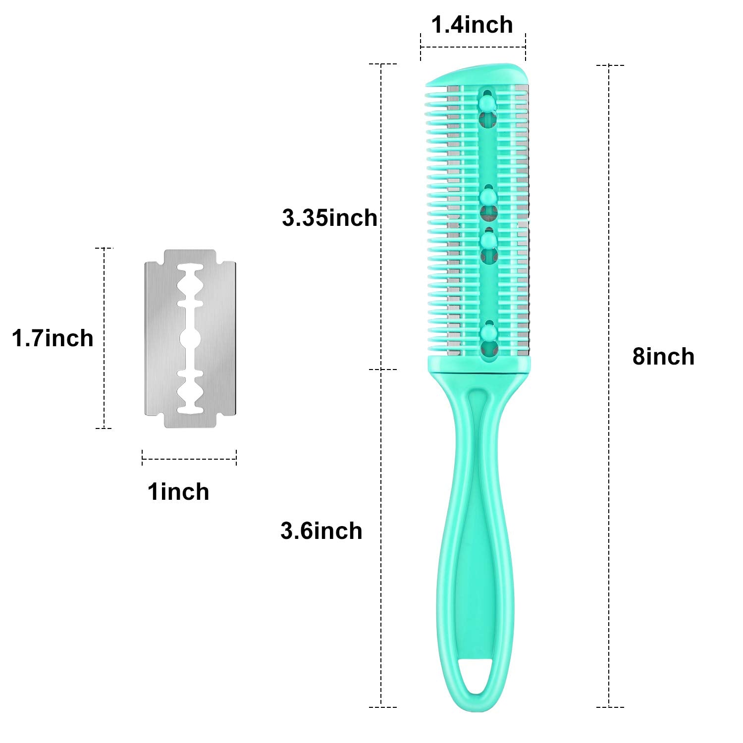 Maitys replacement blades pack demonstrates long-lasting sharpness for precise trims.