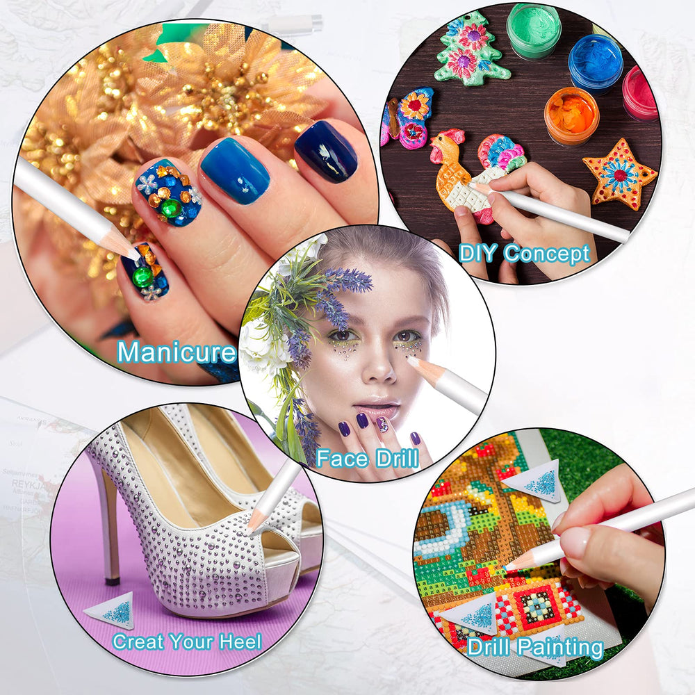 Maitys set completo para uñas y manualidades con herramientas versátiles