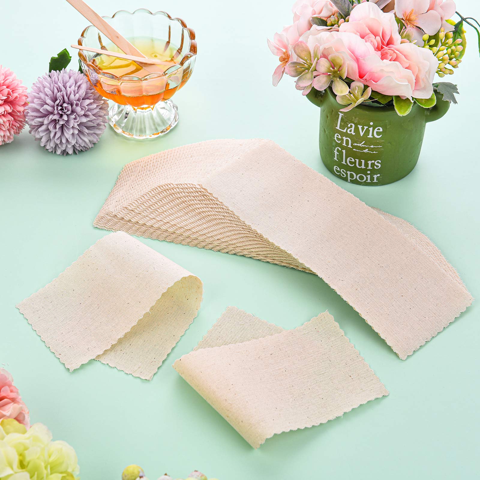 Simple application: apply wax, press, then tear quickly for comfort