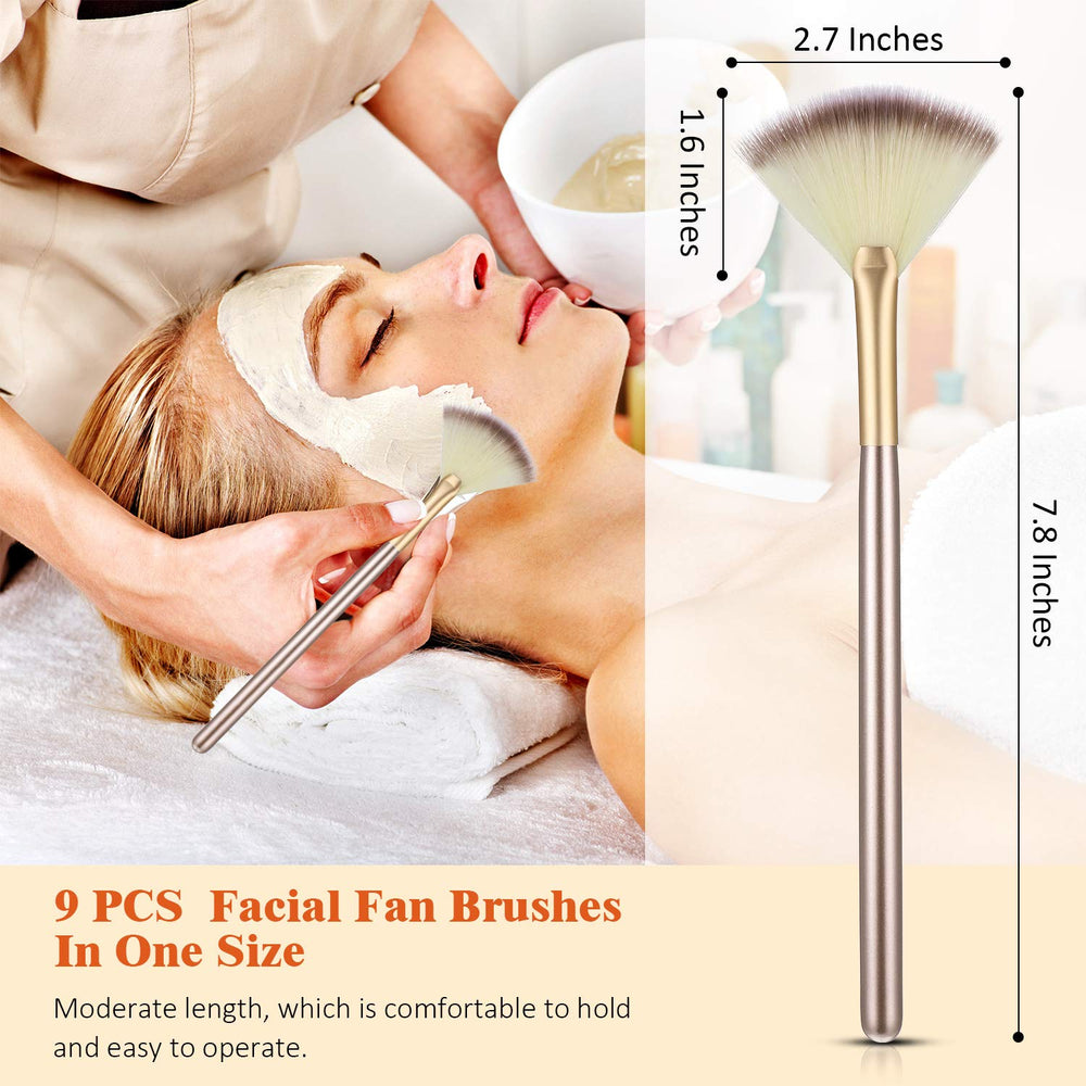 Close-up of Maitys soft fiber bristles for gentle blending on skin.