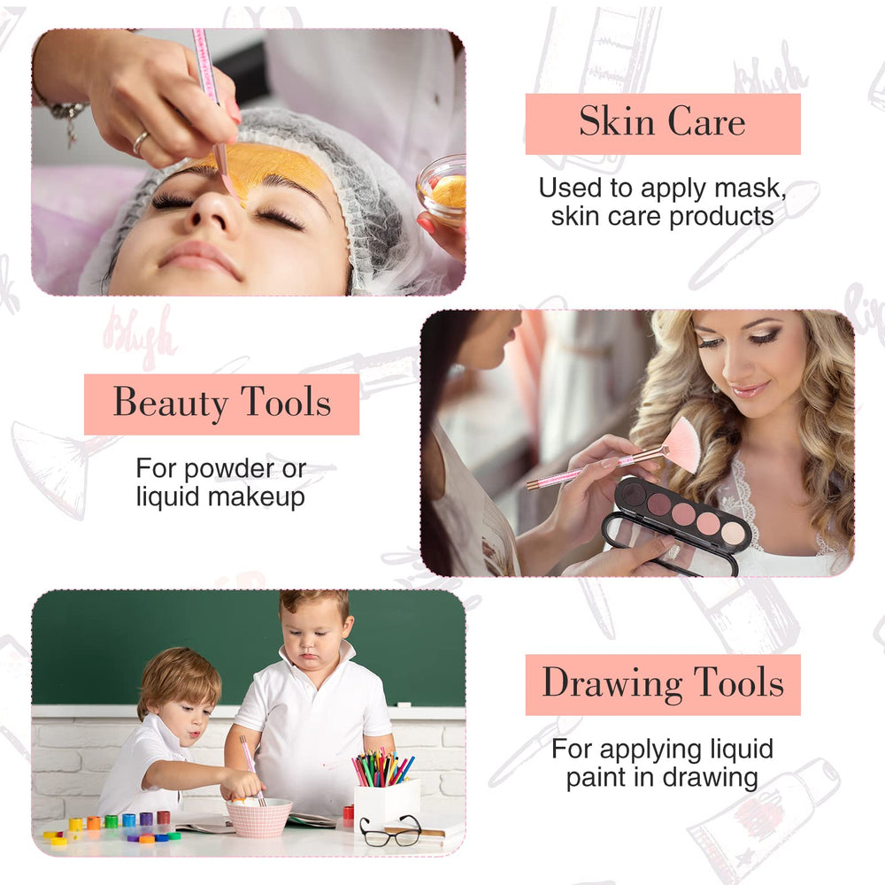 Maitys washable face brushes are easy to clean after use.