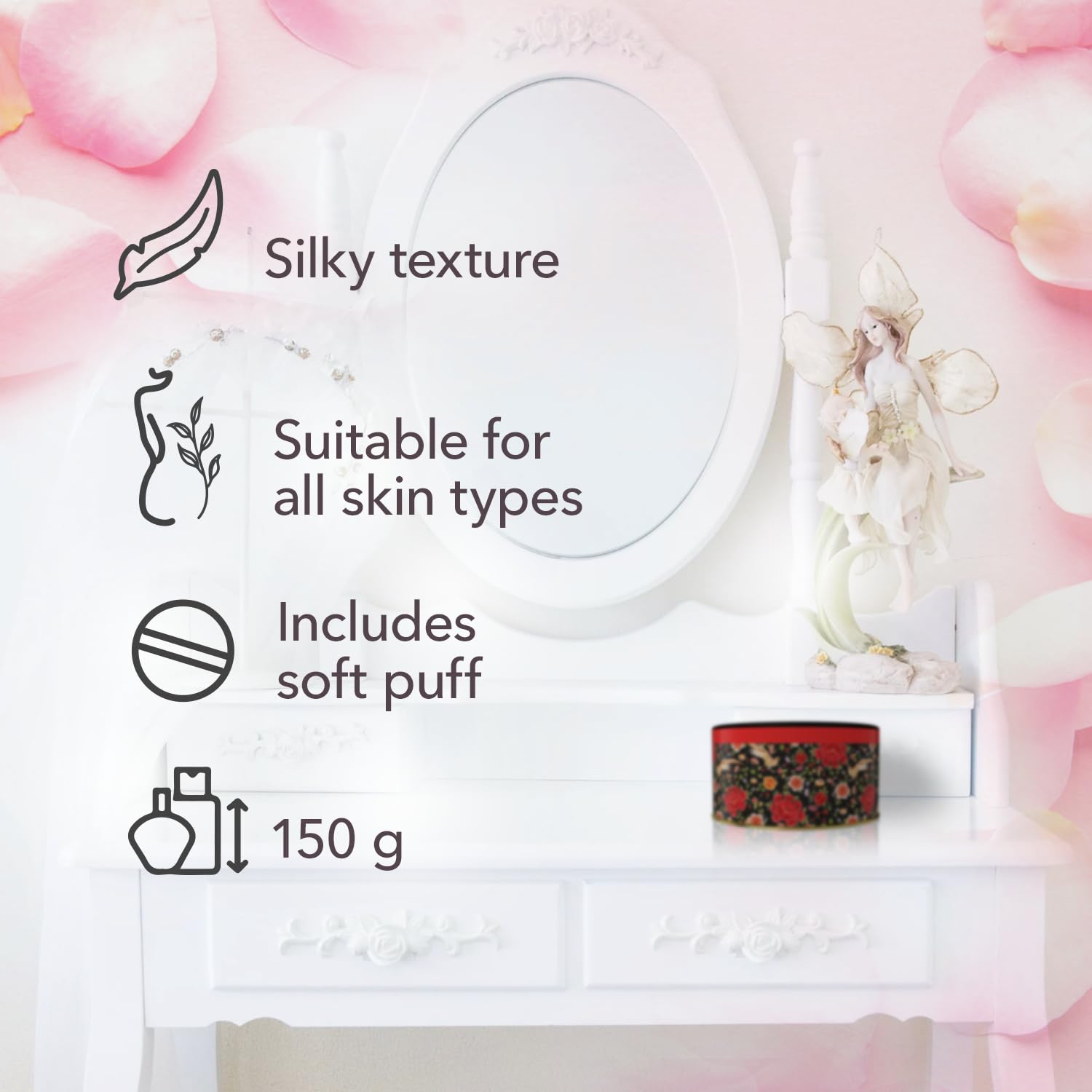 Maja fragrance inviting scent enhances daily grooming rituals