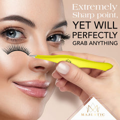 Majestic Bombay splinter remover tweezers for quick, precise extraction.