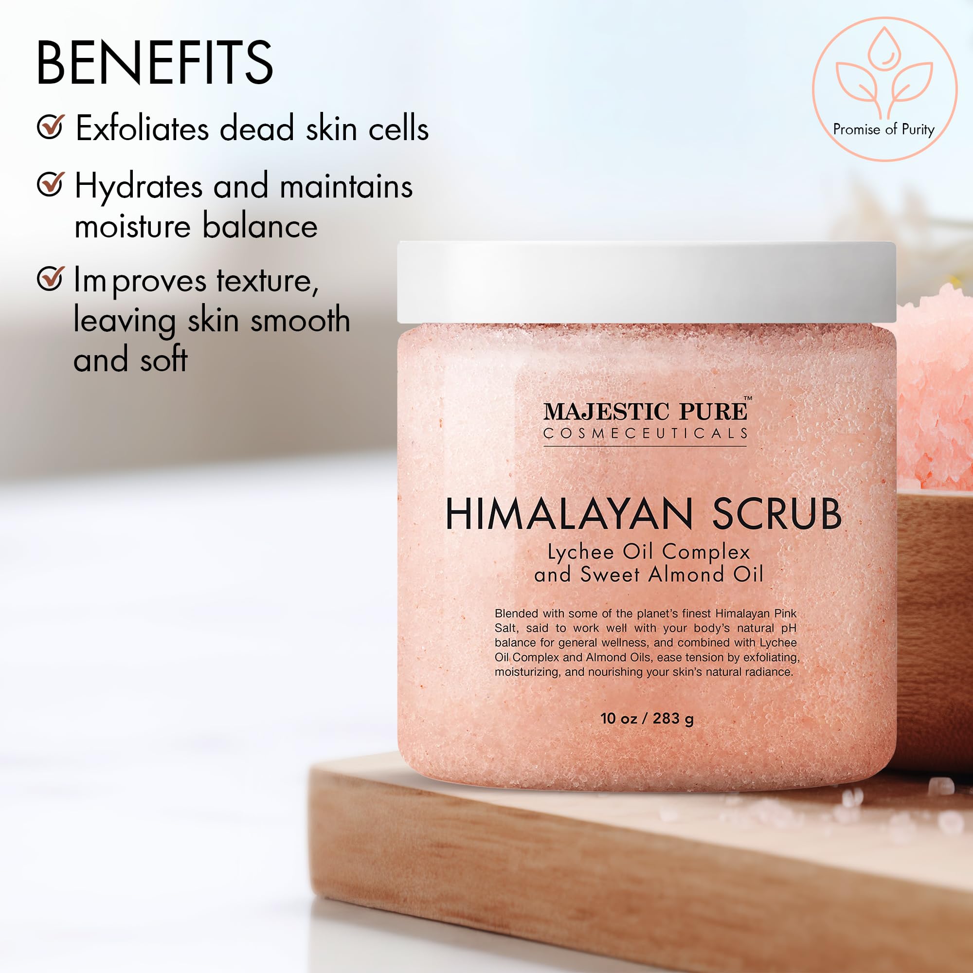 Majestic Pure Lychee Aceite: gota suave que nutre para baño relajante