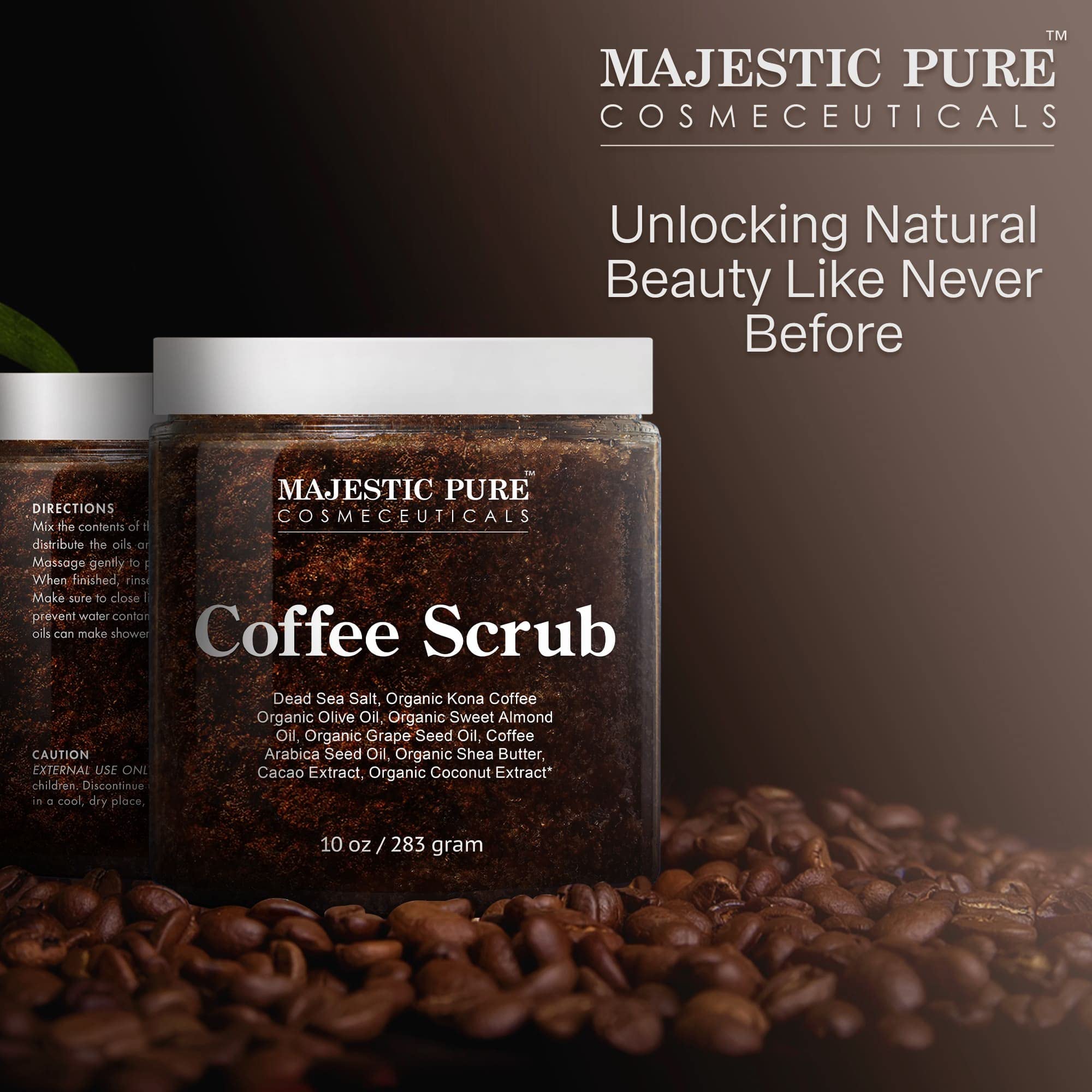 Envase Majestic Pure fabricado en laboratorio GMP en EE. UU.