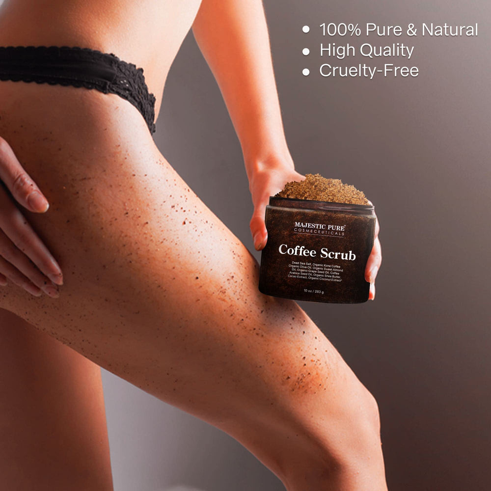 Mantecas de shea y cacao en Majestic Pure para nutrición de la piel