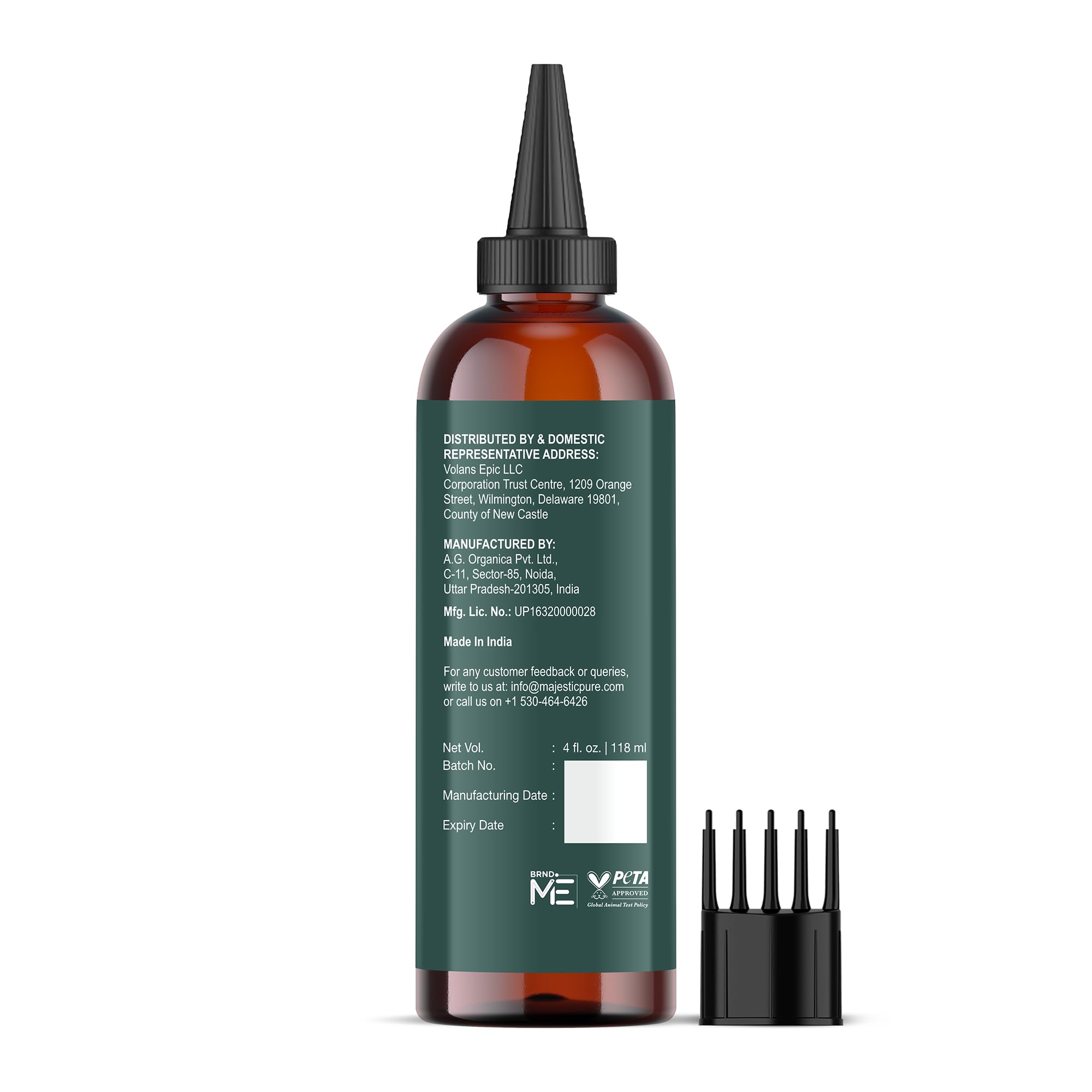 Majestic Pure cuidado capilar diario con ingredientes naturales.