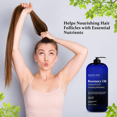 Majestic Pure Shampoo Romero Sin Sulfatos: cuida color y cuero cabelludo.