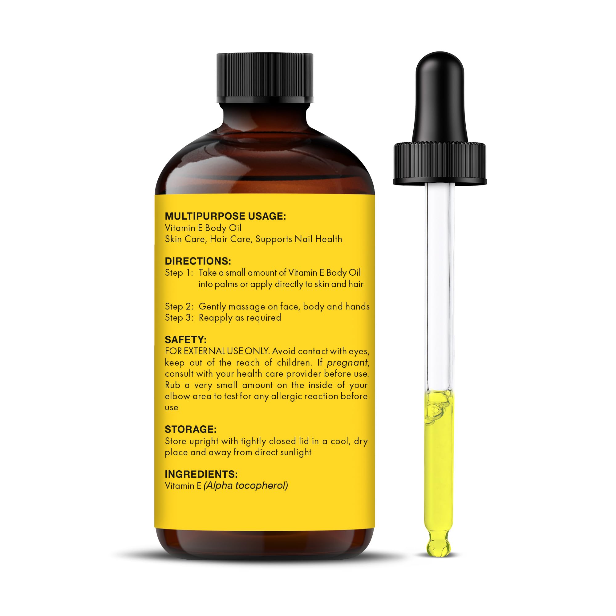 Majestic Pure Vitamin E Oil around the eyes for gentle brightness.
