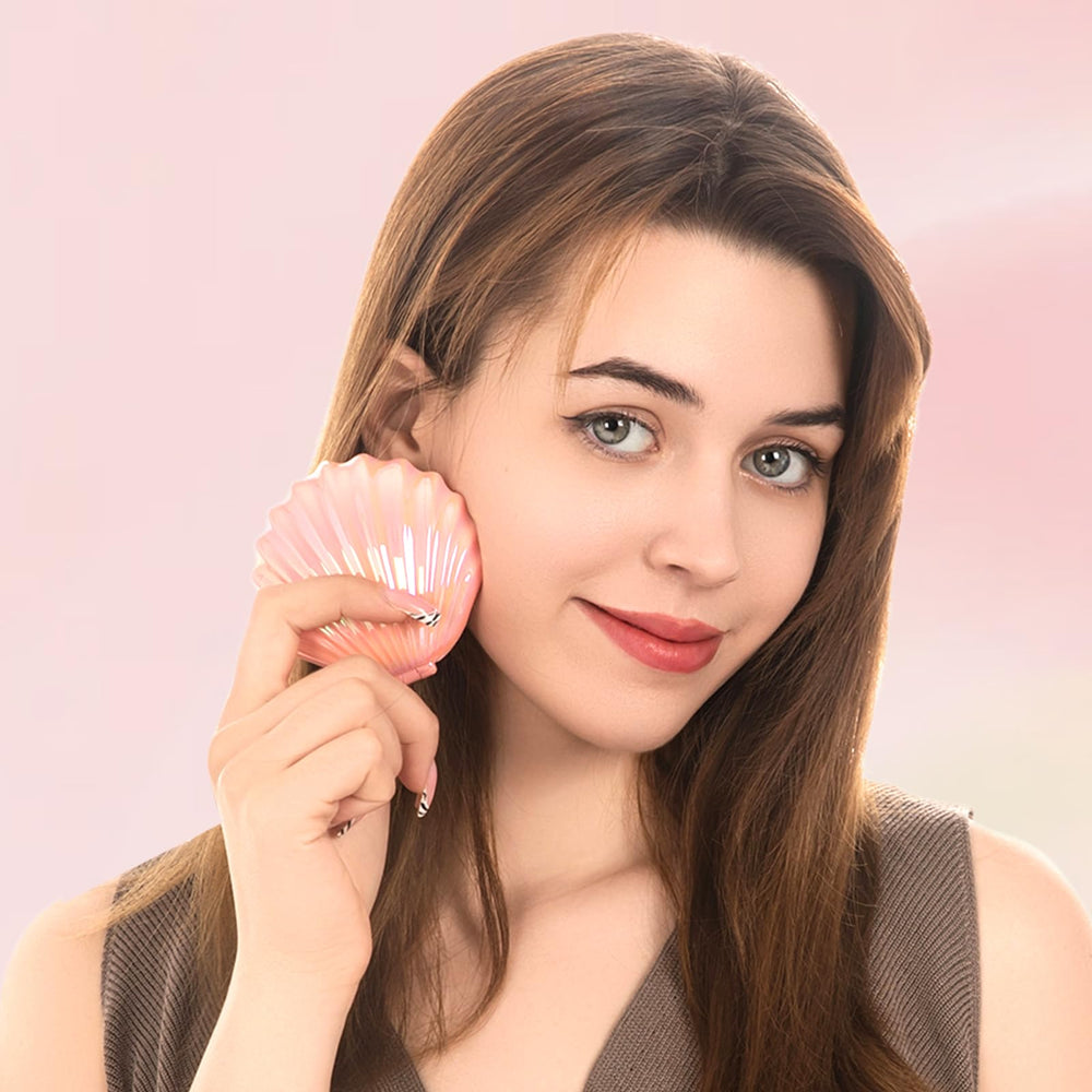 Maji Mama pocket-size travel brush fits easily in a bag or pocket.