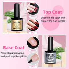 Major Dijit 12-color acrylic powder set for versatile nail art shades.