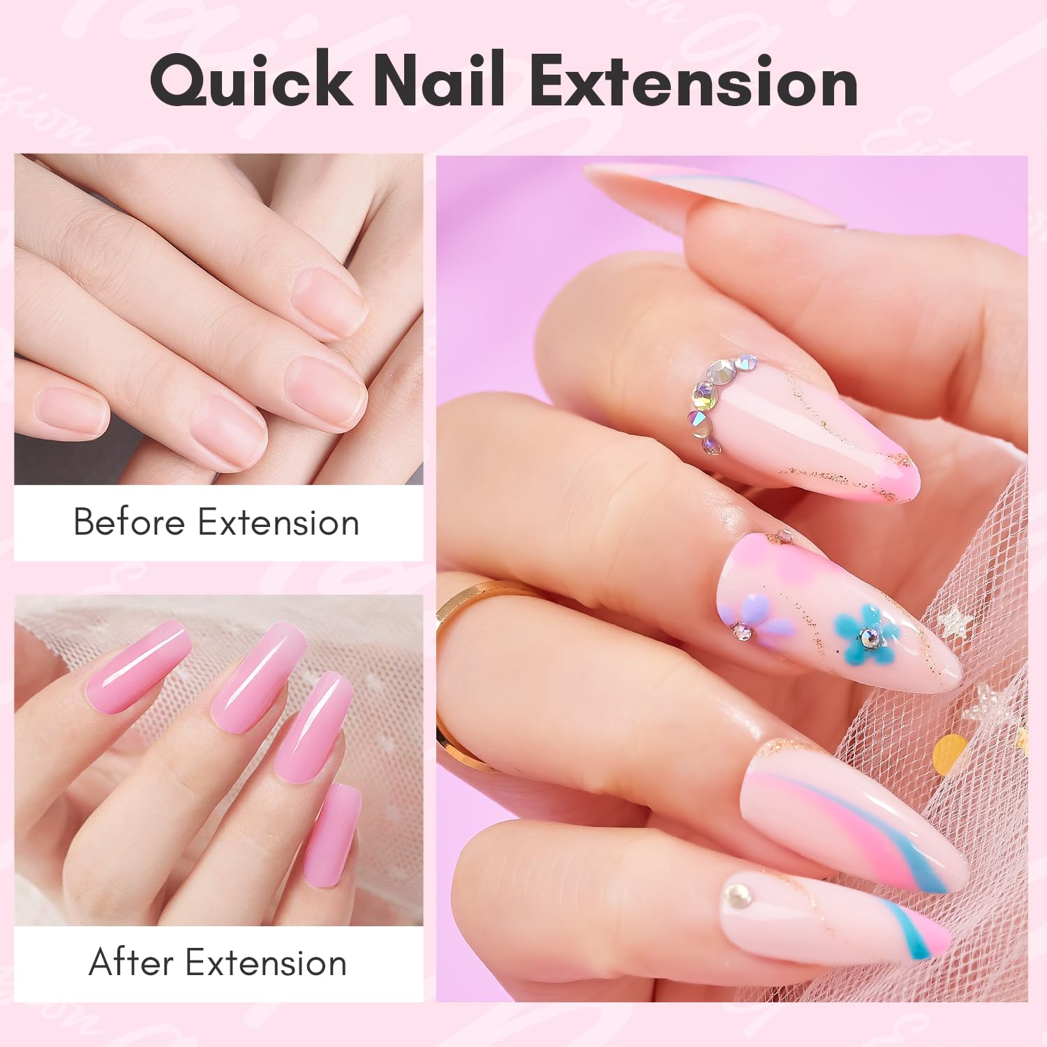 Makartt, aplicación fácil con formas duales para modelar uñas.