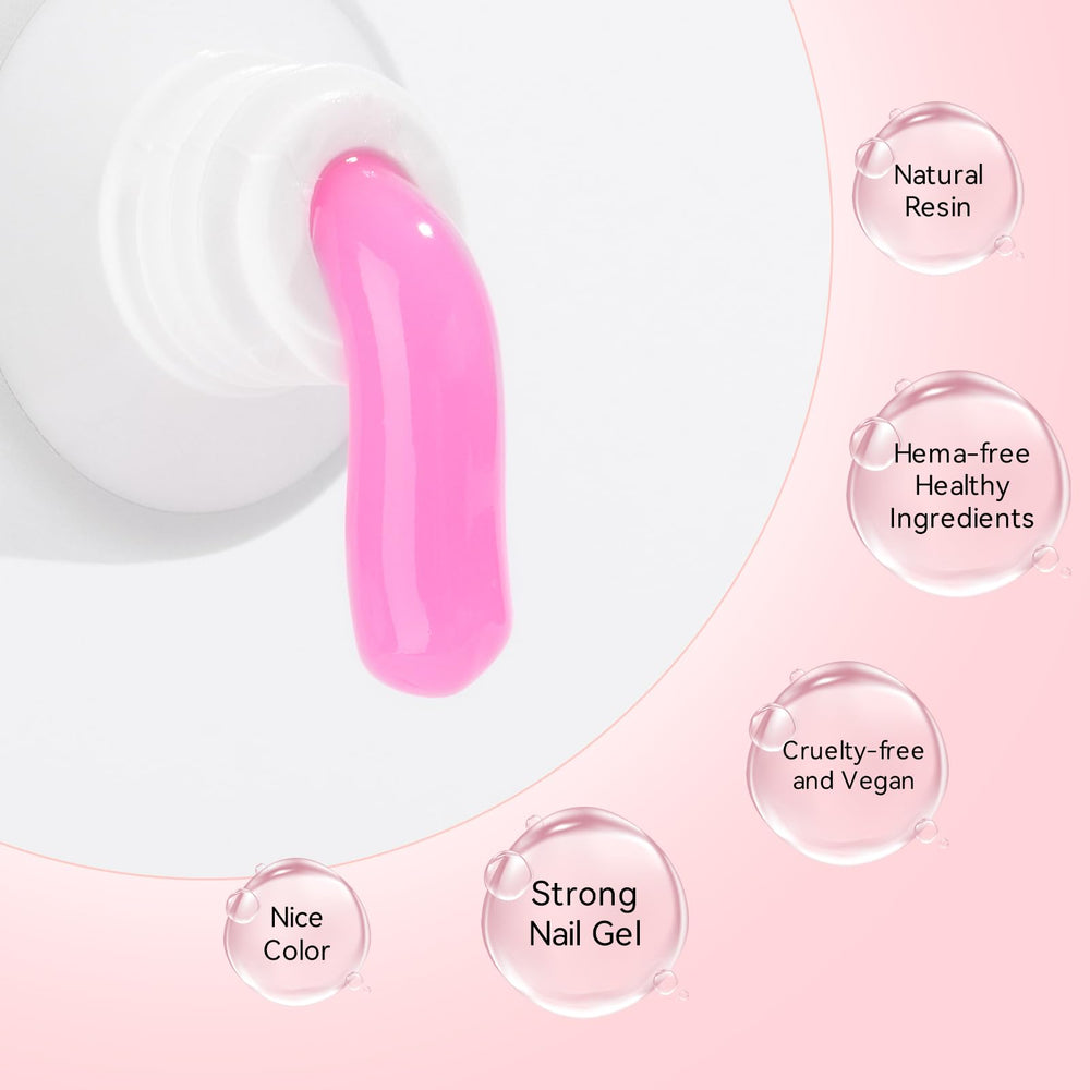 Makartt aplicación fácil de gel para uñas.