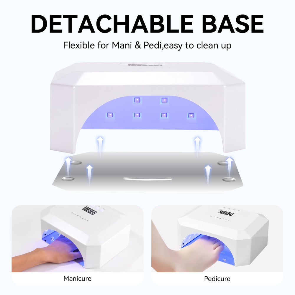 Makartt Aurora compact design fits small desks for home spa setups.