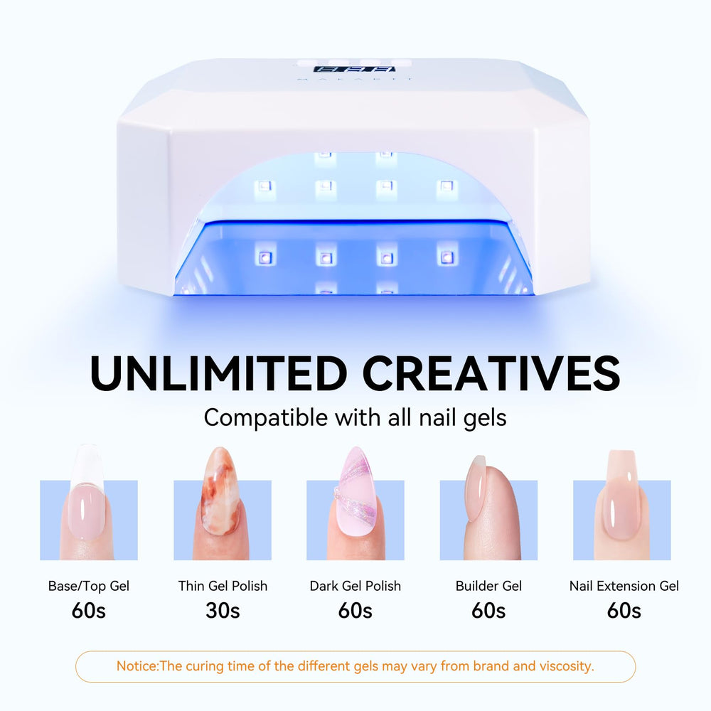 Makartt Aurora rechargeable 2600mAh battery emphasizes cordless convenience for salon or home use.