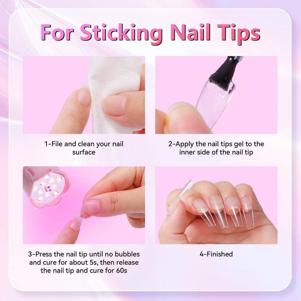 Makartt auto-sensor nail lamp activates on hand placement.