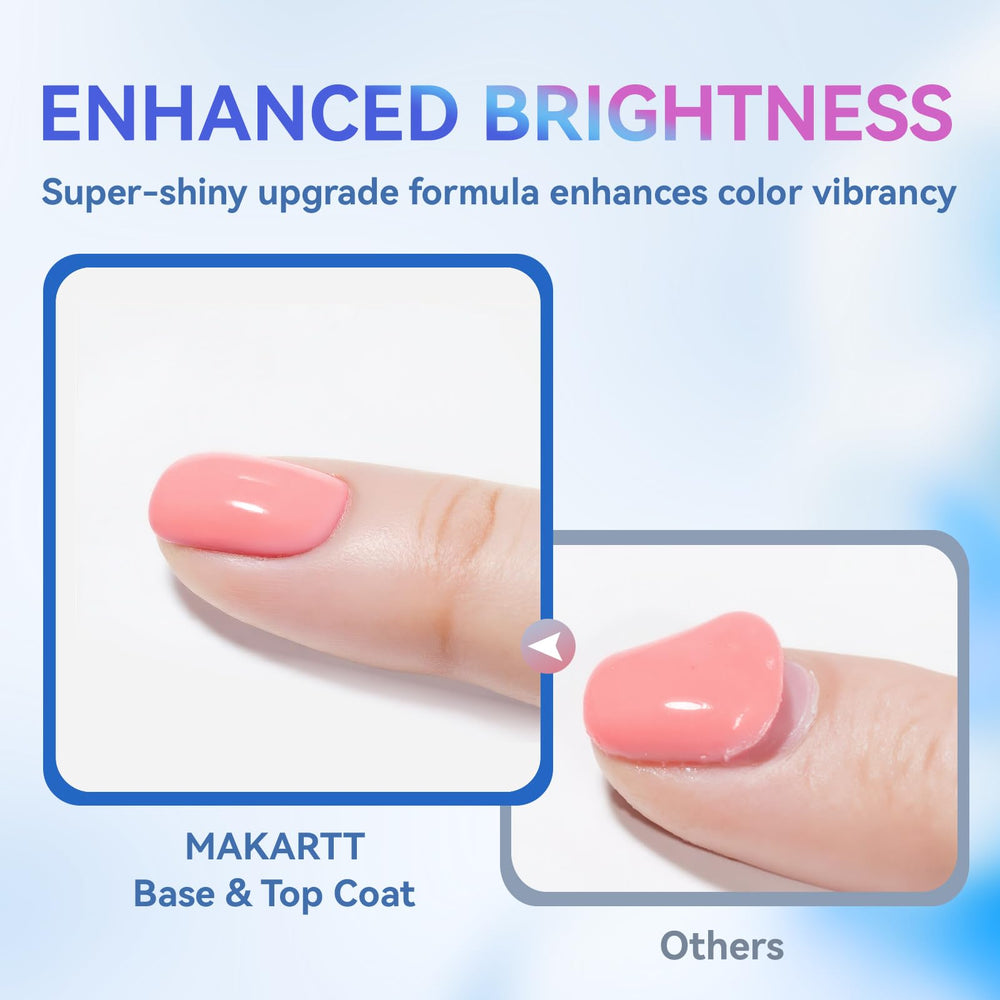 The 10ml bottles are compact for easy storage and travel touch-ups.