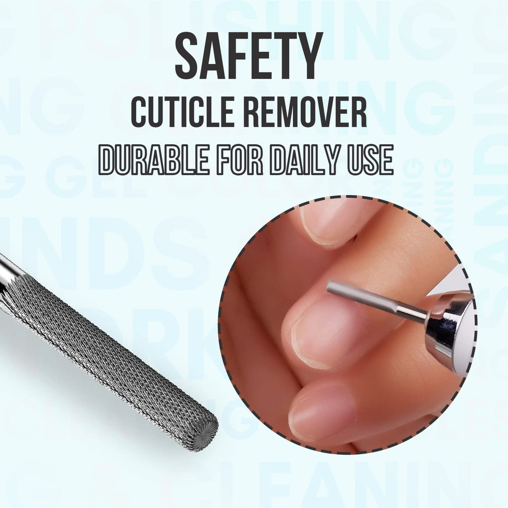 Makartt 3XF bit designed for precise dead skin removal and nail prep.