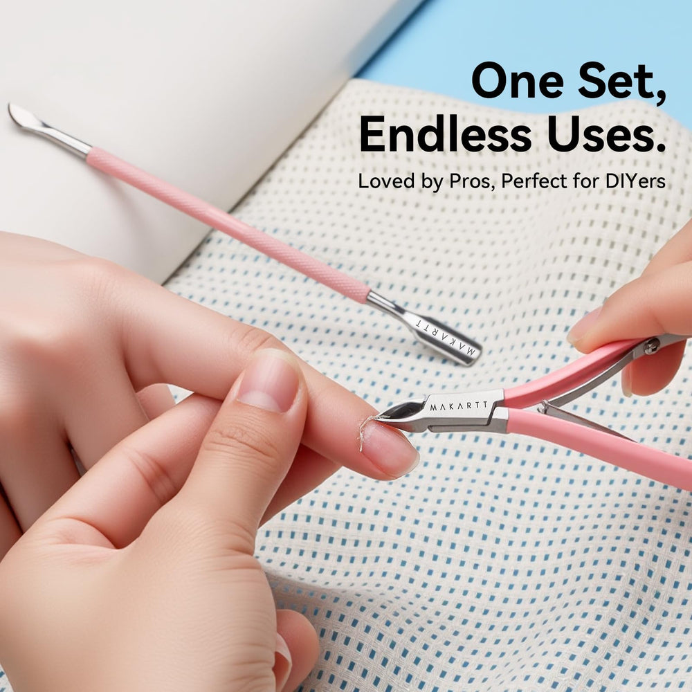 Makartt Gel removal companion aids careful cleanup with the tool.
