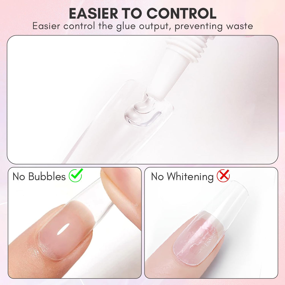 Makartt gel nail glue: arte 3D para diseños intrincados.