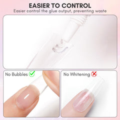Makartt gel nail glue: arte 3D para diseños intrincados.