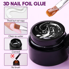 Efectos 3D lineales con este gel para uñas Makartt