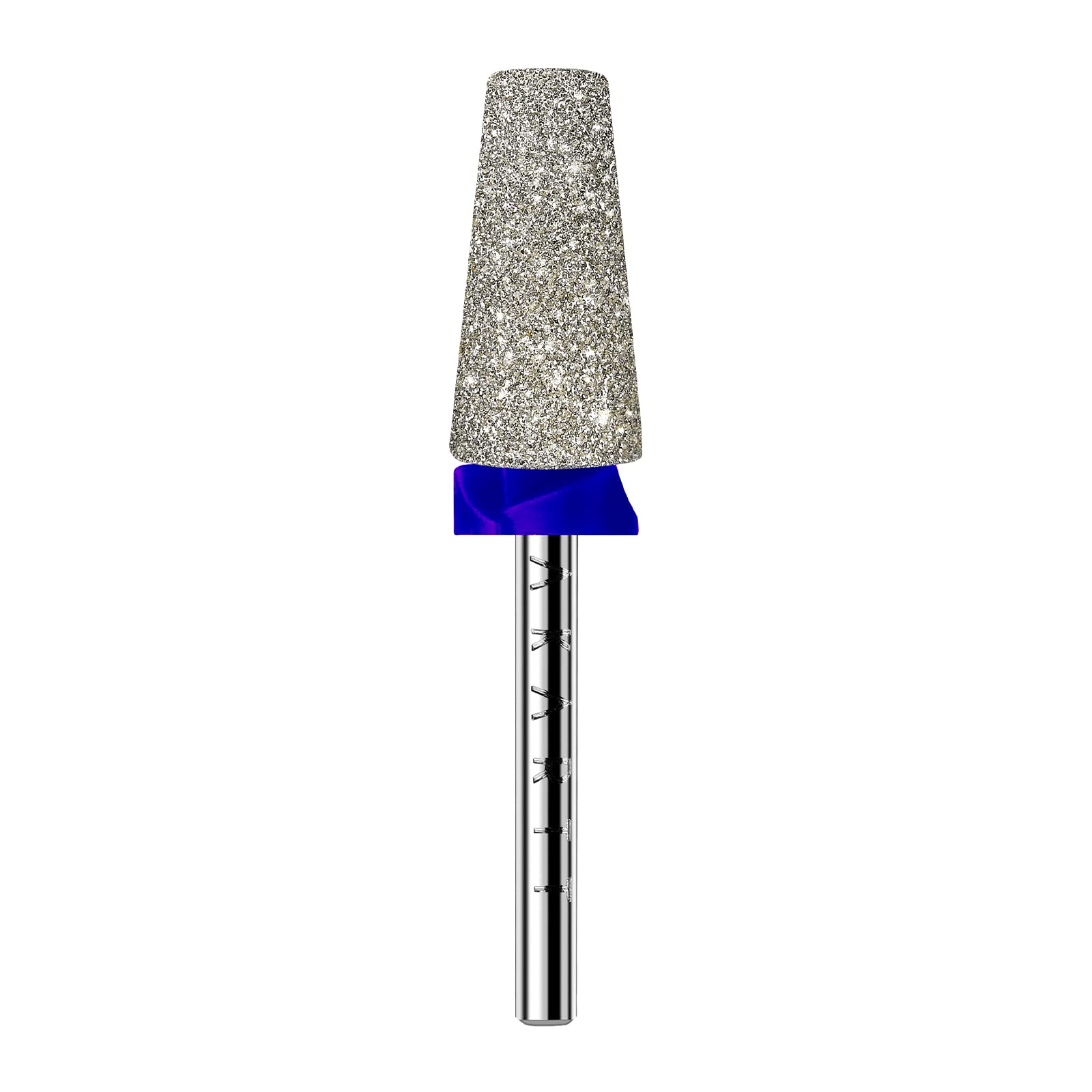 Makartt electric nail drill bit with cross teeth for faster gel removal and cuticle prep