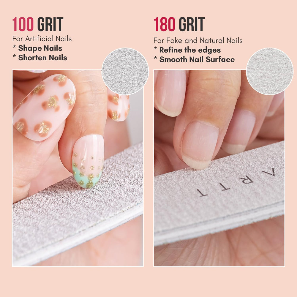 Makartt ergonomic curved nail file highlighting comfortable grip