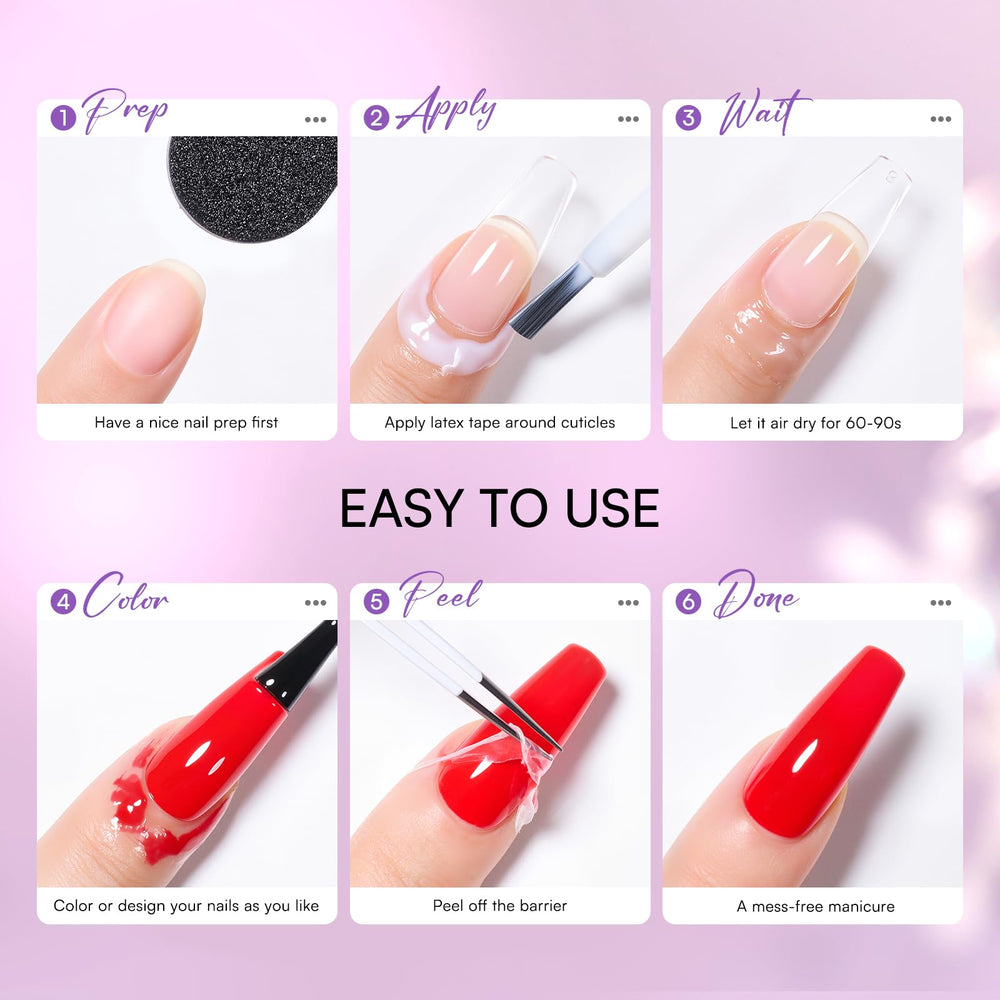 Makartt estampado-latex-uñas: compatible con grabado para acabado pulido.