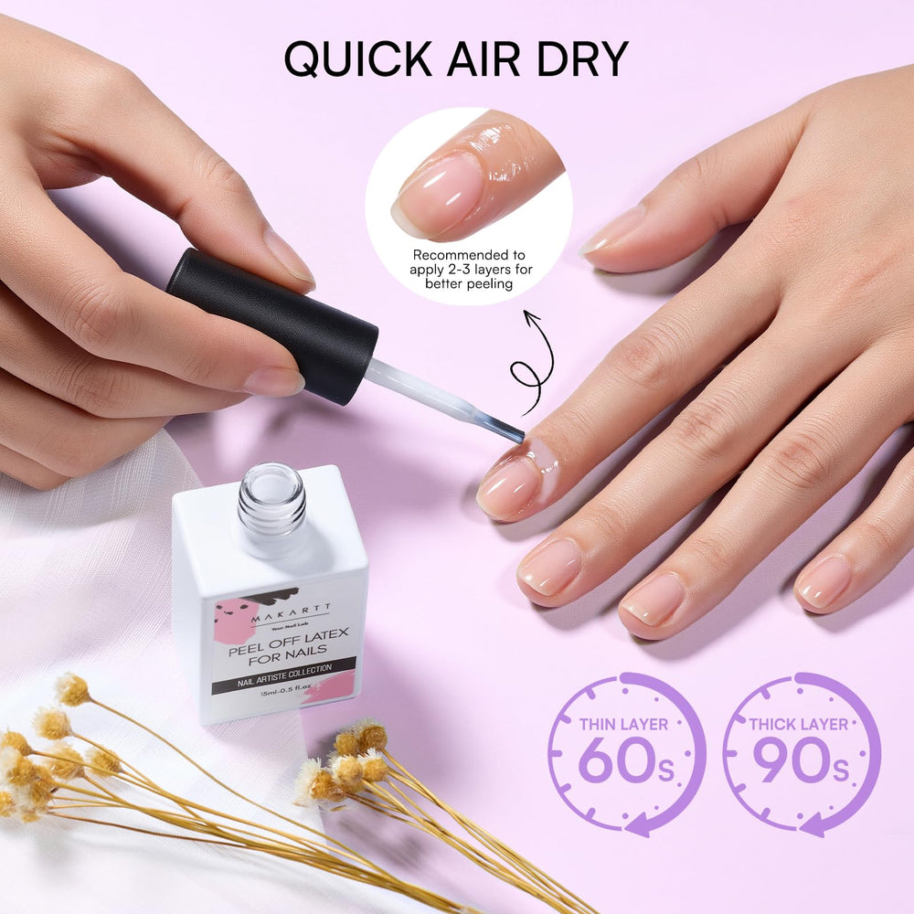 Makartt fórmula de bajo olor para una experiencia más suave en uñas.