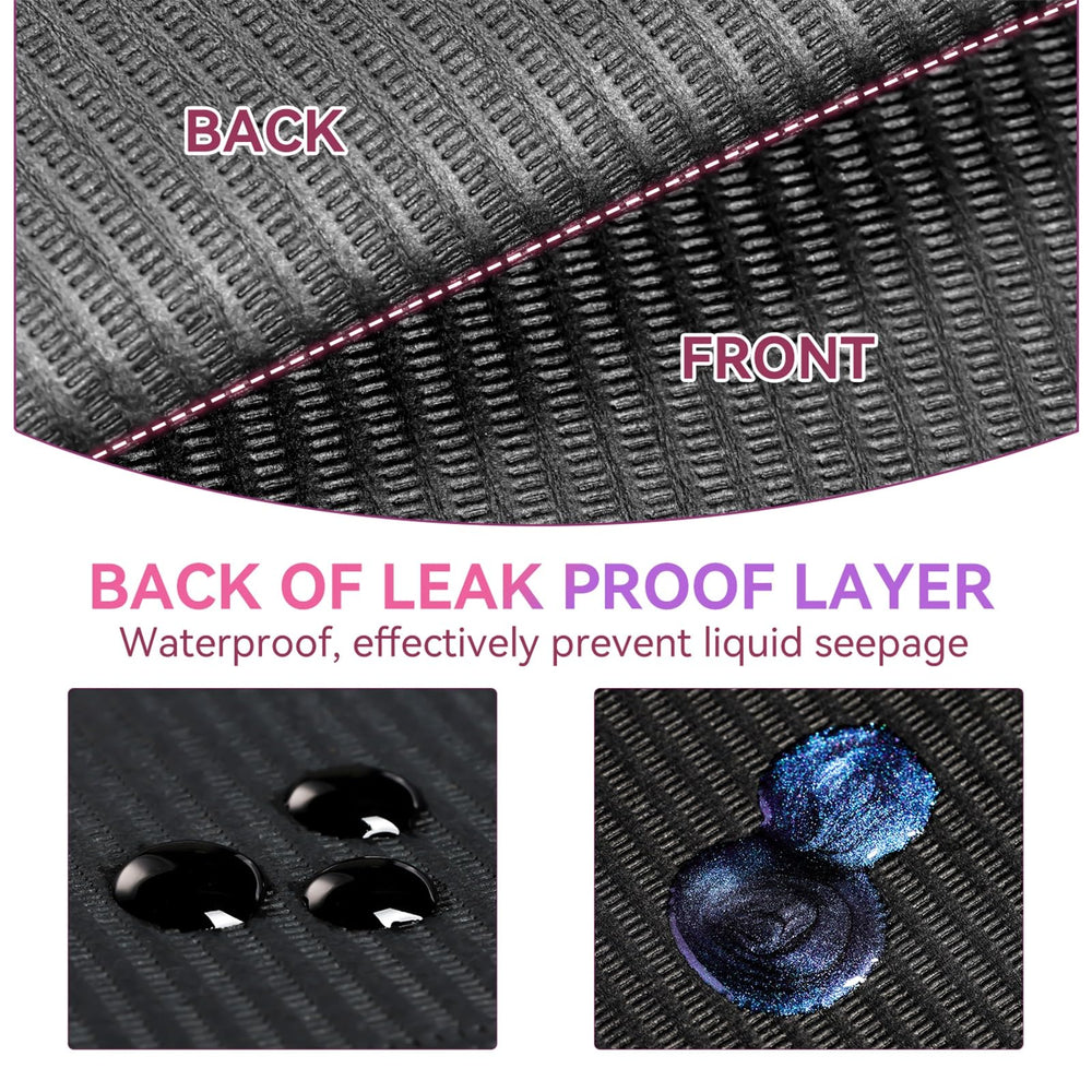 Makartt soft absorbent front surface supports comfortable nail art sessions