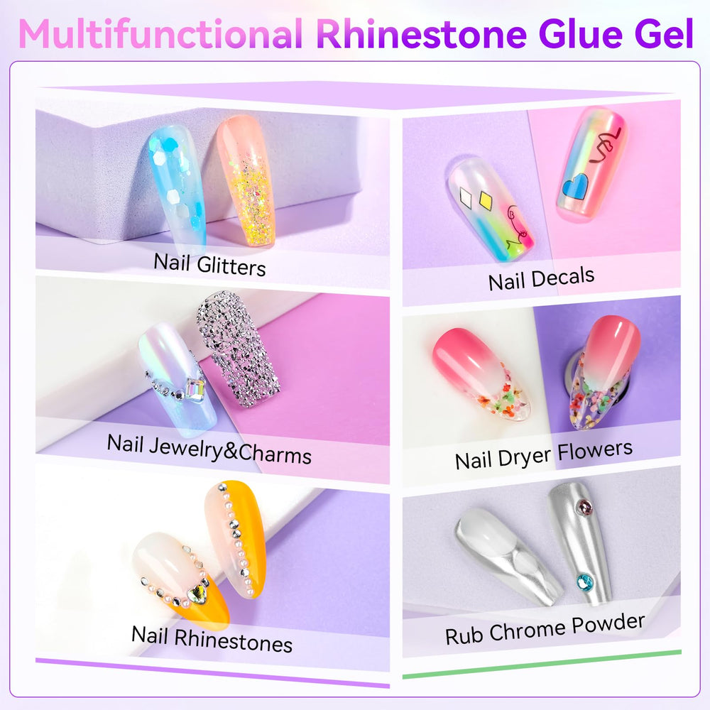 Makartt Gel envase de 8 ml para uso cómodo y duradero