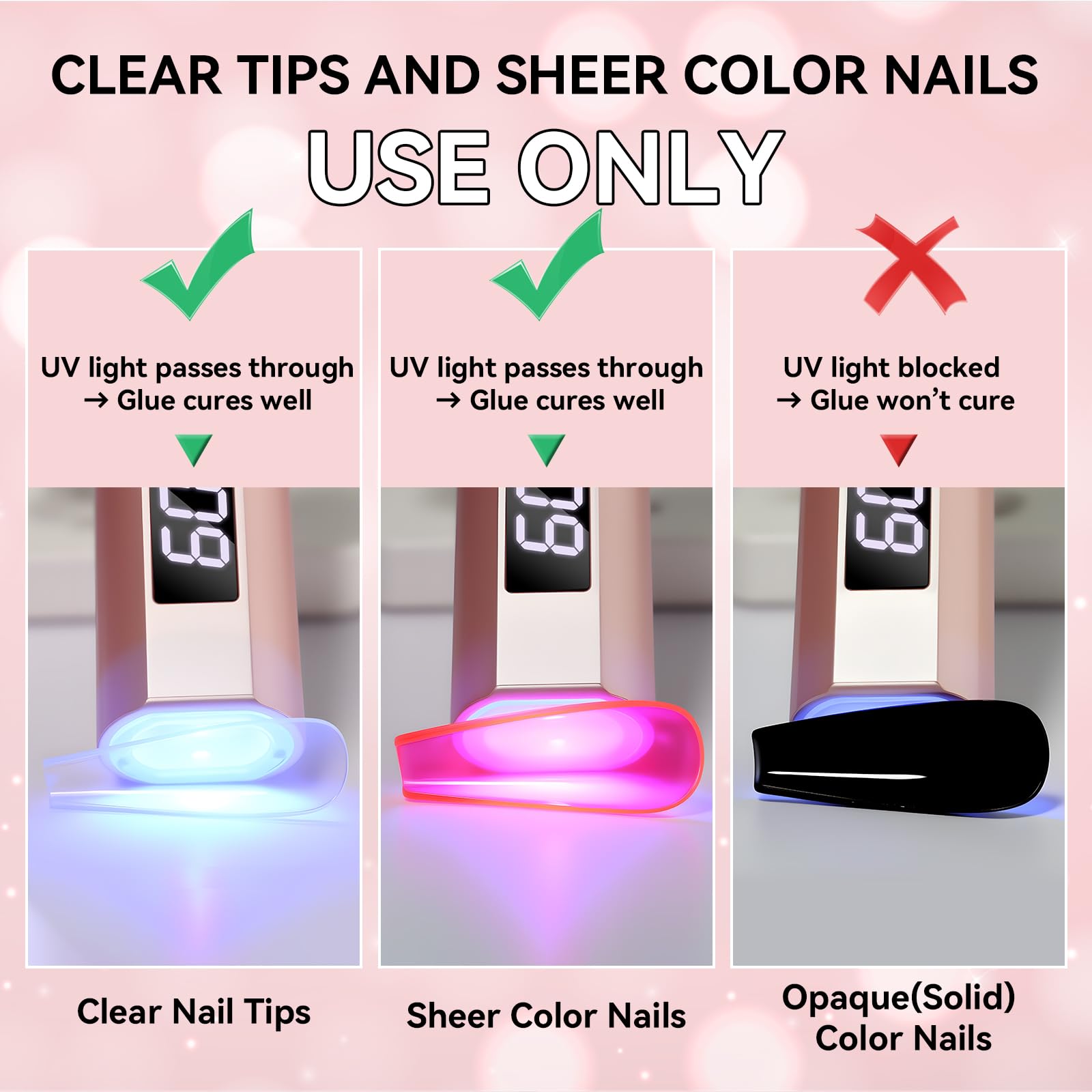 Makartt gel sólido para uñas, facilita curado UV y endurecimiento rápido.