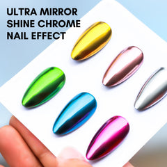 Top Coat Makartt protege uñas y diseño cromado ante desgaste.