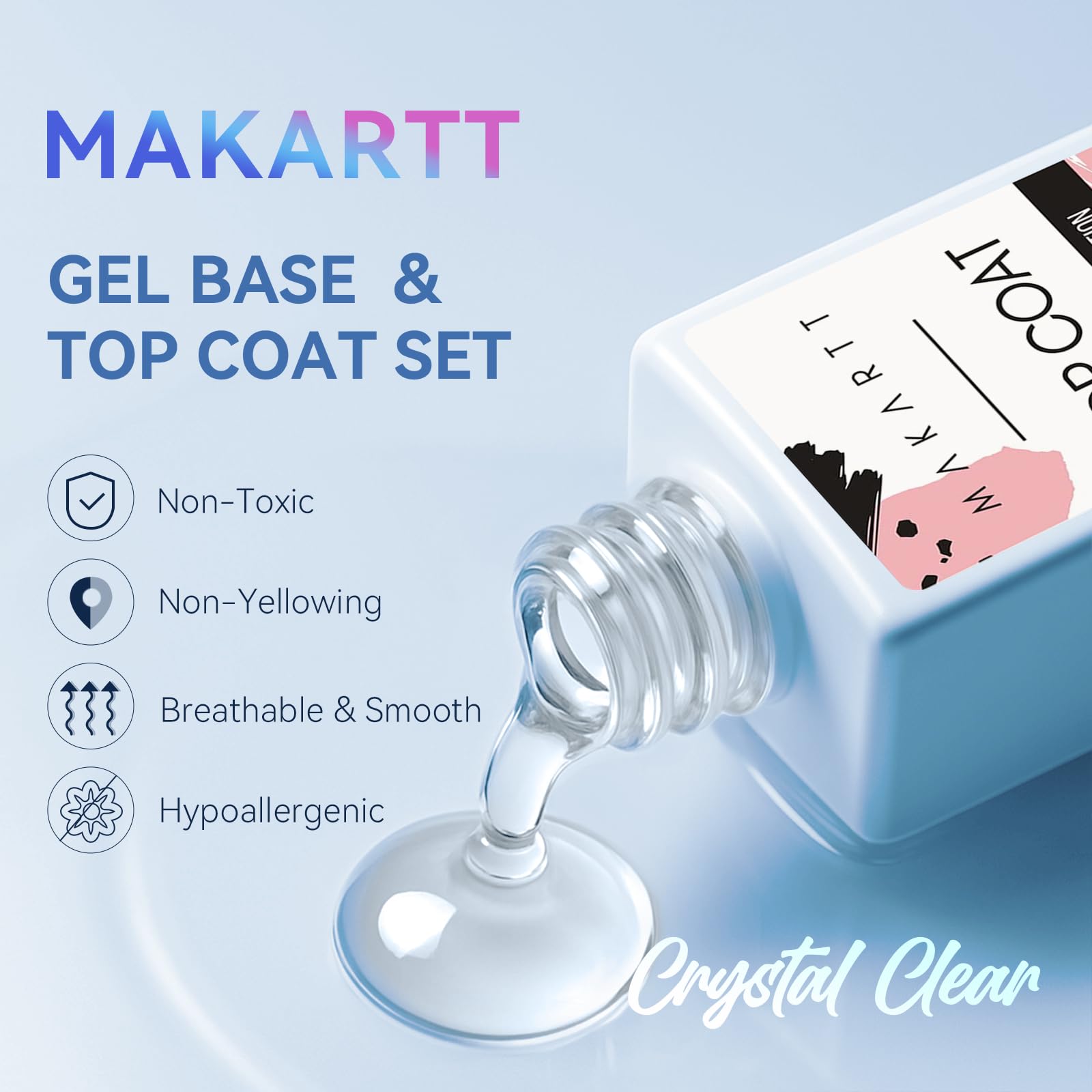 Makartt formula features low odor and toxin-free ingredients for comfortable use.