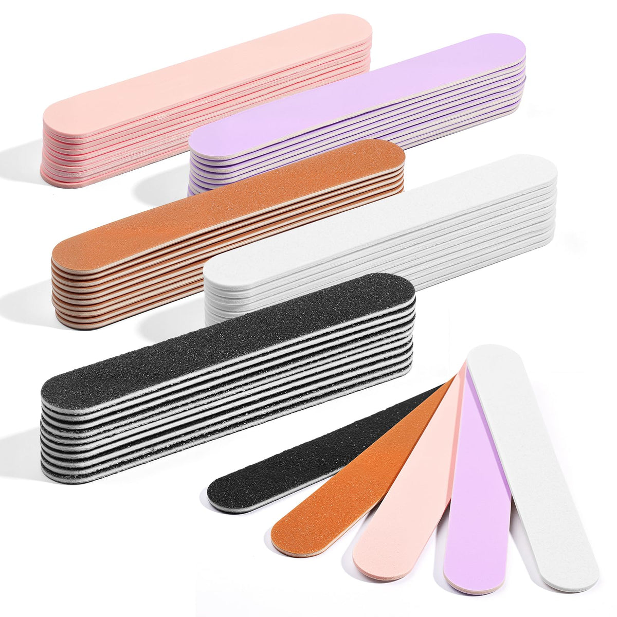 Makartt mini nail files 100 grit coarse for quick acrylic shaping.