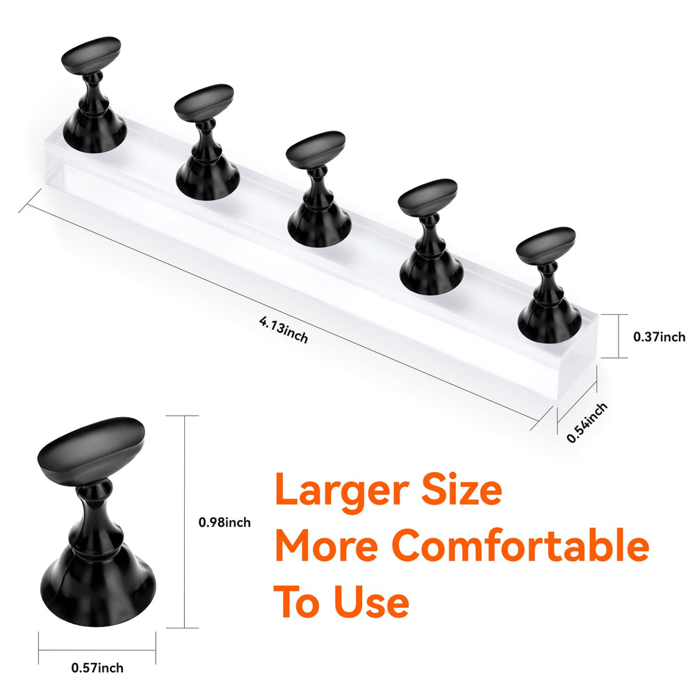 Makartt nail art practice stand ideal for home salon use.