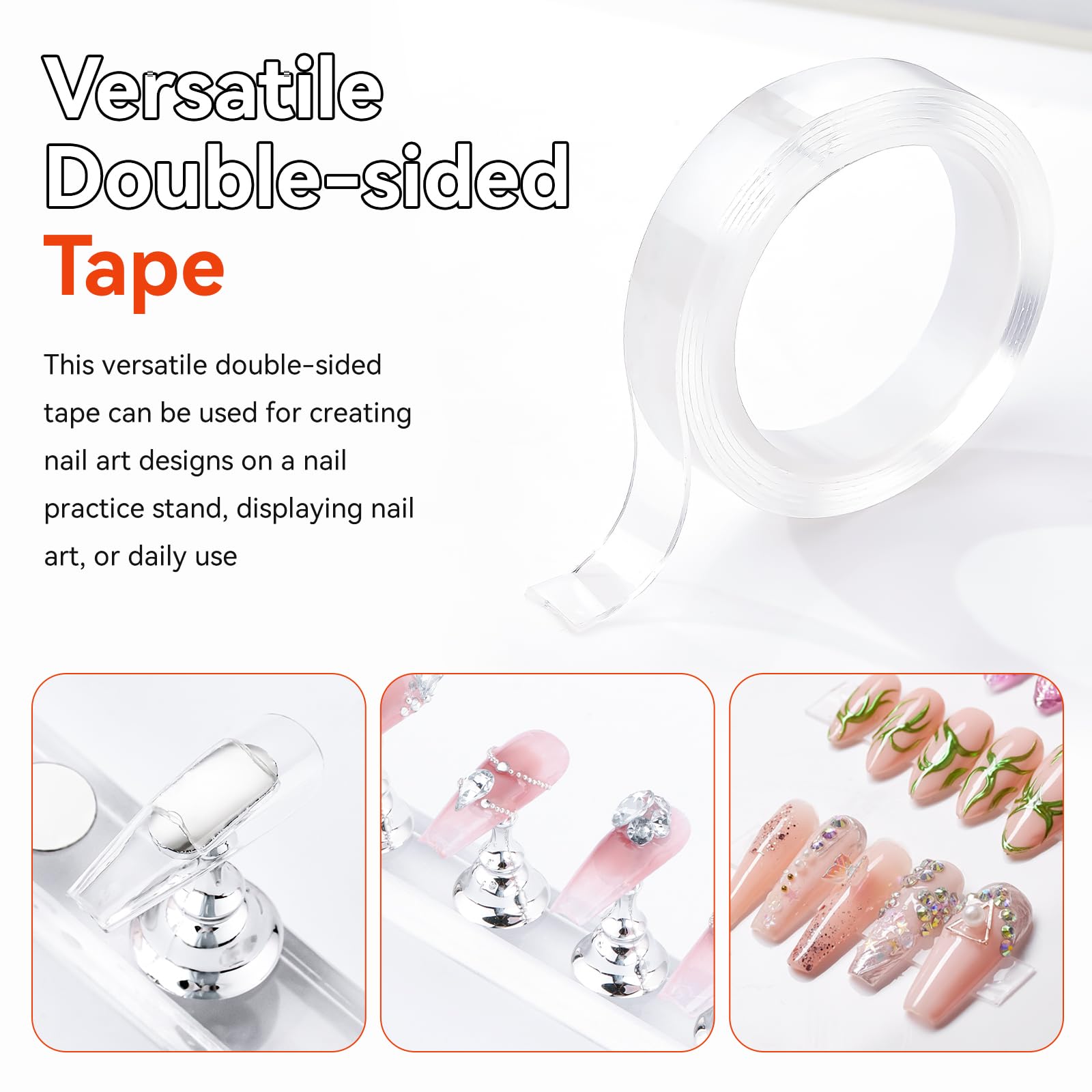 Makartt nail art stand ideal for painting, rhinestones, and stylish display.