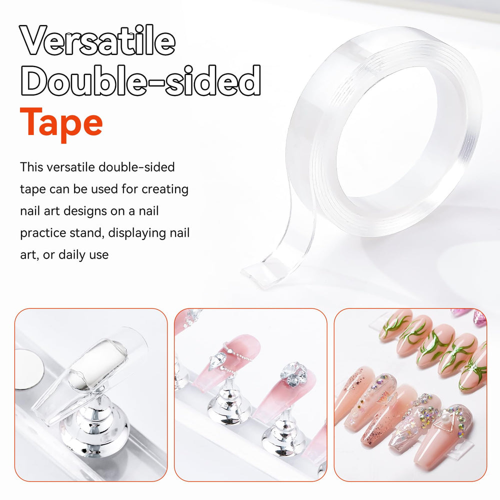 Makartt nail art stand ideal for painting, rhinestones, and stylish display.