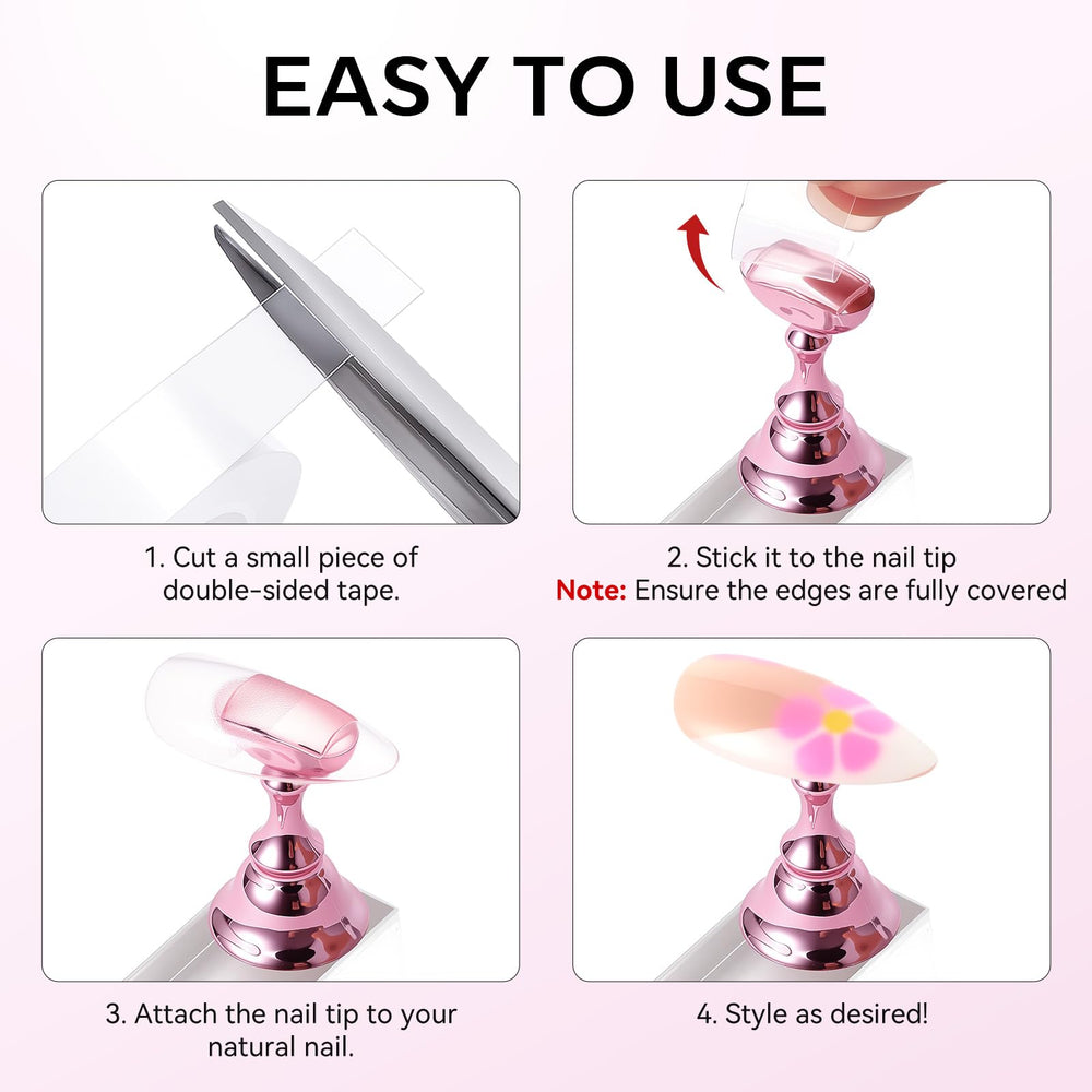 Makartt nail-art-studio-stand-for-designs keeps tools within reach during sessions