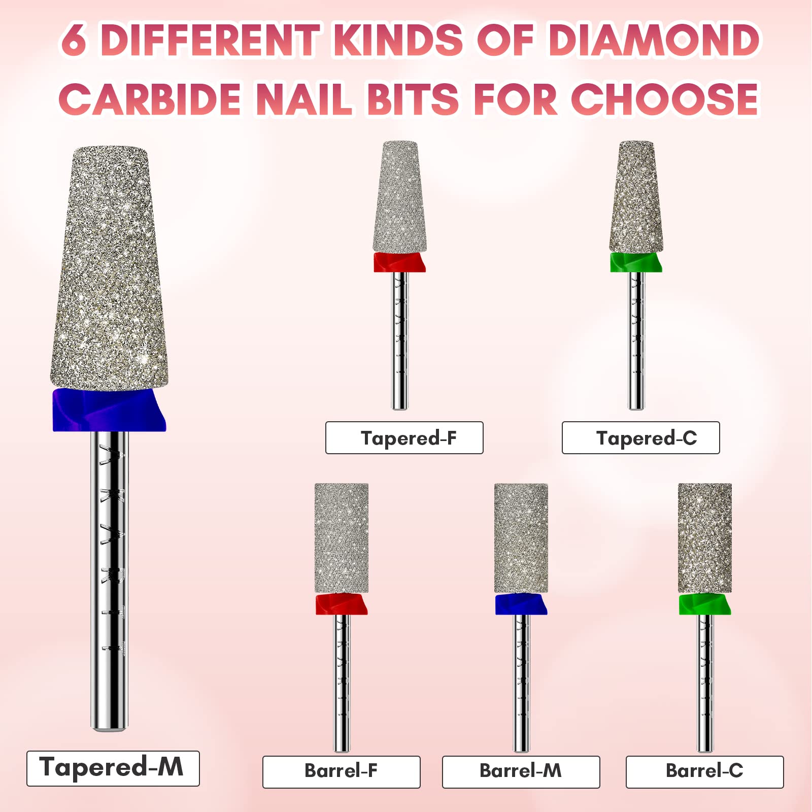 Makartt smoothing bit for refined nail beds and polish prep
