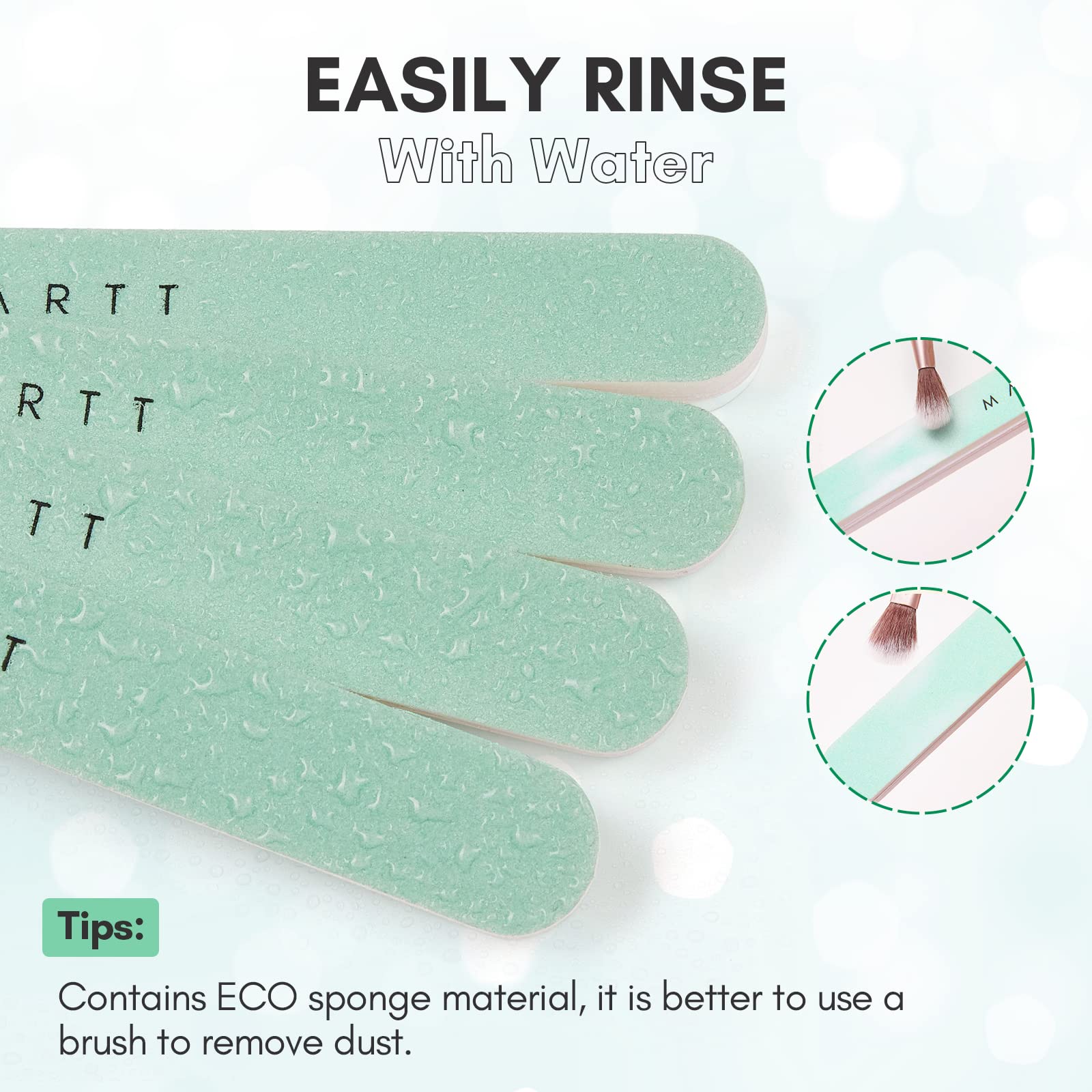 Makartt buffer eco foam material provides gentle, durable buffing