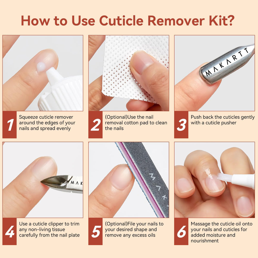 Makartt nail care kit packaging for easy at home manicures