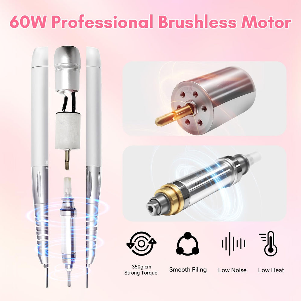 Makartt 60W professional drill with high-torque coreless motor for precise shaping