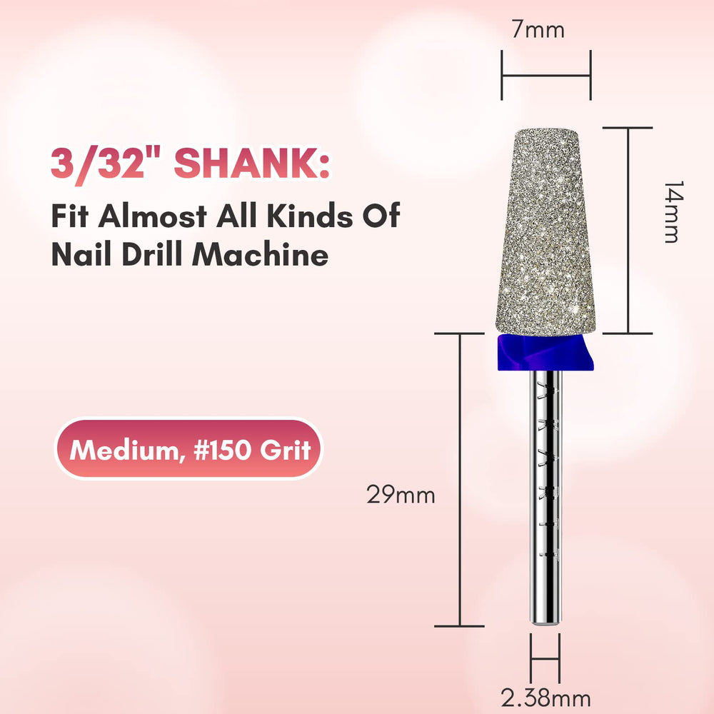Makartt dust-proof ring on nail drill bit keeps the machine cleaner