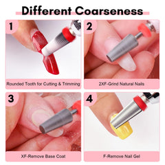 Makartt drill bit with dust proof ring prevents debris in the handpiece