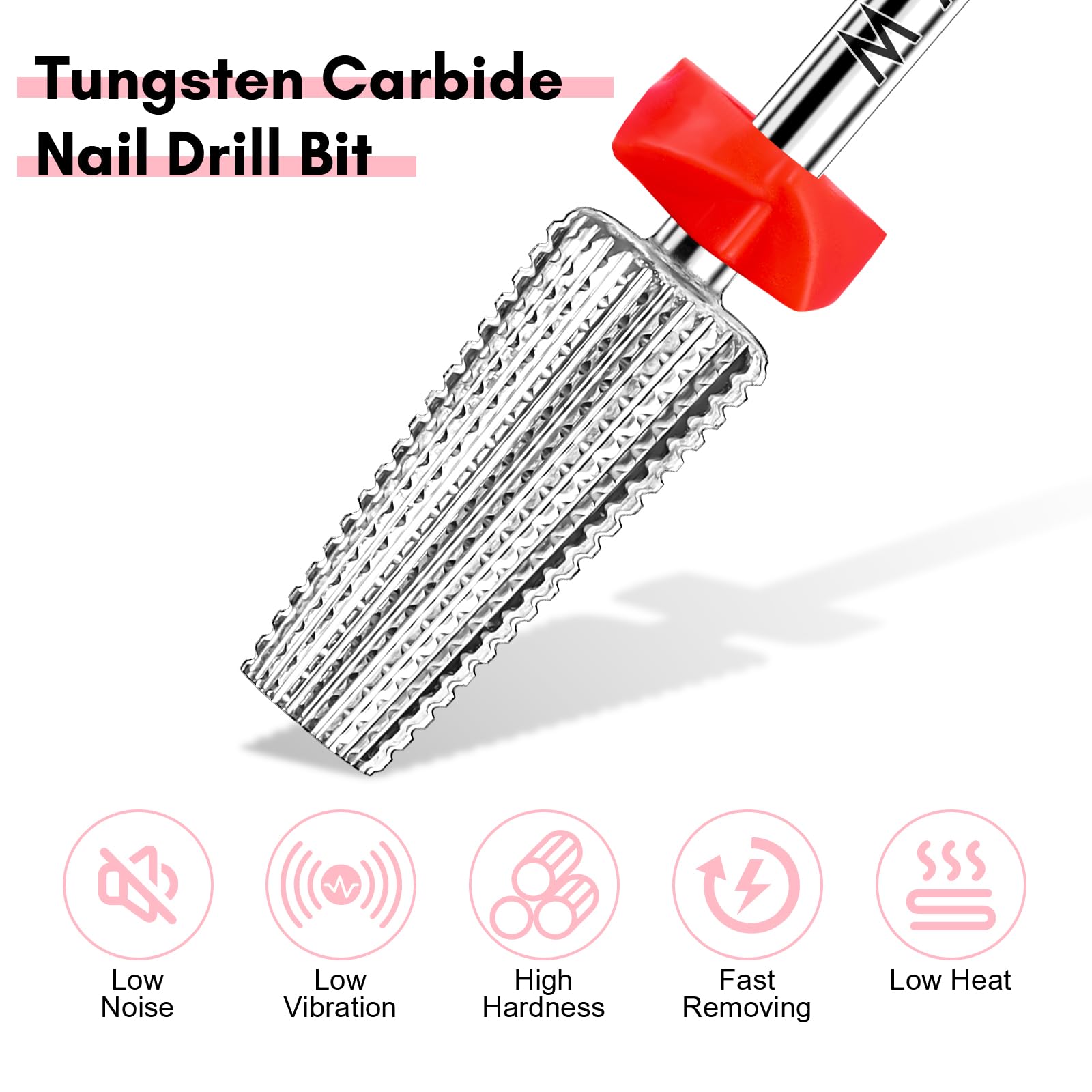 Makartt bit ideal for acrylic and gel removal with controlled cutting
