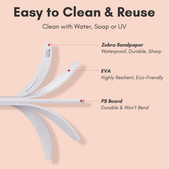 Makartt salon-level nail filer ideal for gel removal and shaping.