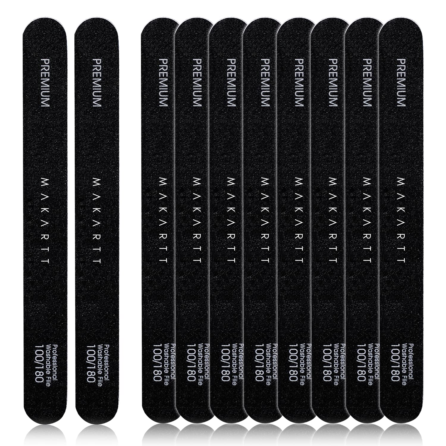 Makartt travel-friendly nail file kit fits compact nail art cases
